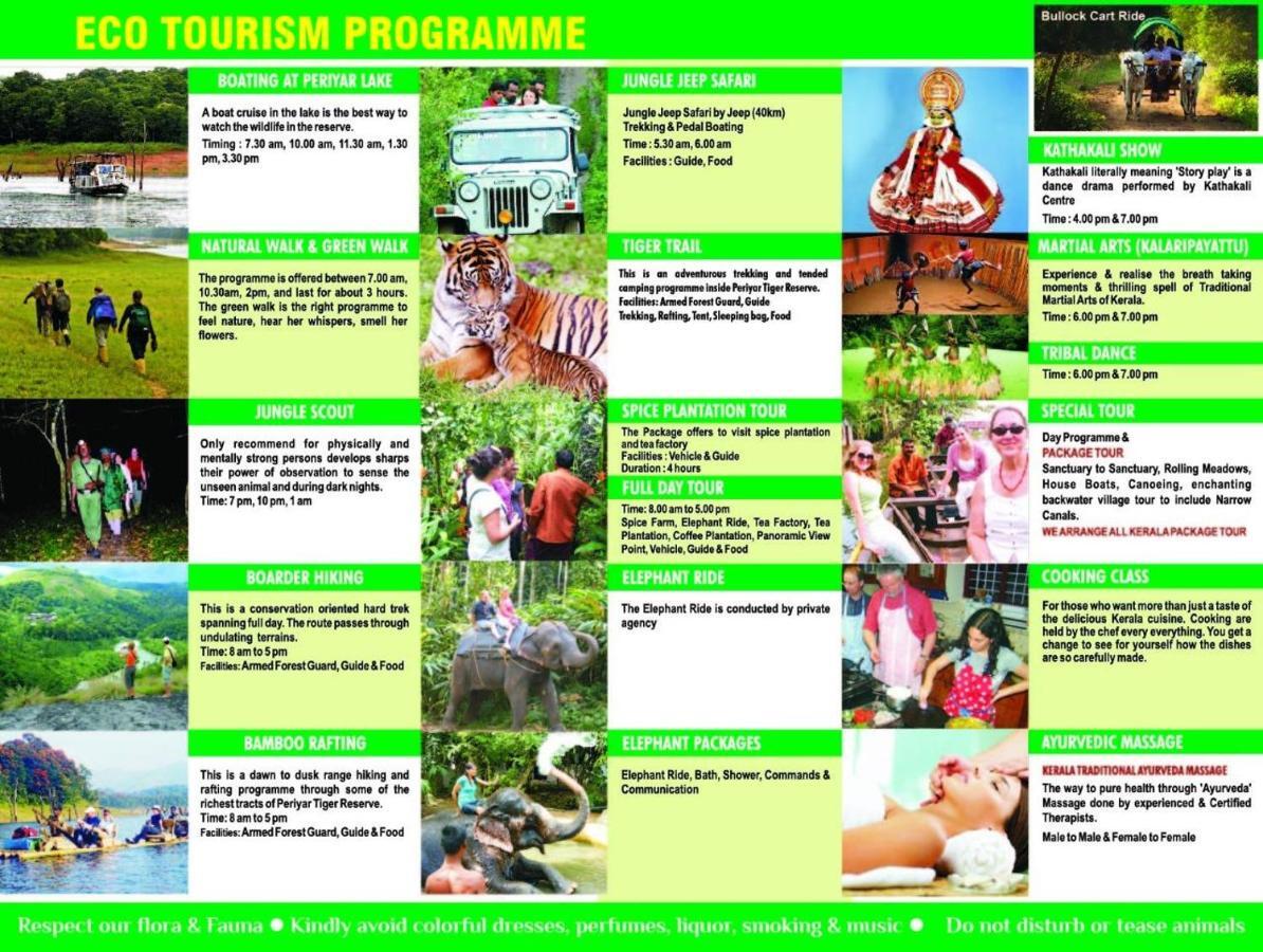 تيكَدِيْ Periyar Heritage المظهر الخارجي الصورة